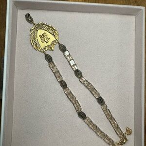 Gold and Gray Women's Necklace